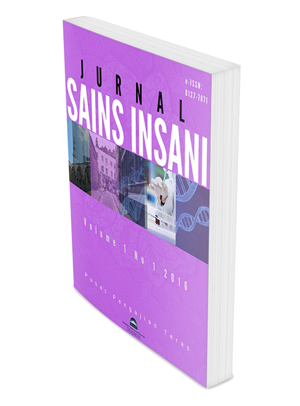 					View Vol. 10 No. 1 (2025): Sains Insani
				